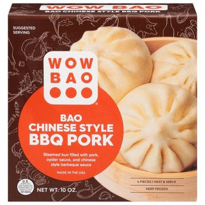 Wow Bao Bao Bbq Pork Chinese Style 8/10 OZ [UNFI #3002110] [ebt]