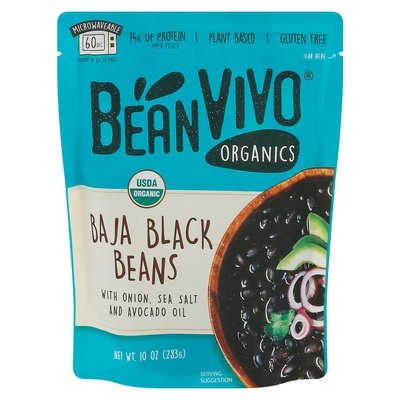 Beanvivo Baja Black Beans 6/10 OZ [UNFI #2697894] [ebt]