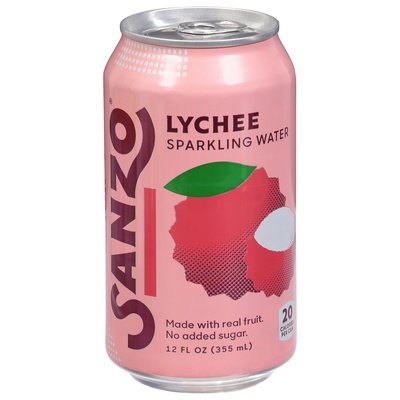 Sanzo Sparkling Water Lychee 12/12 OZ [UNFI #2708048] [ebt] D