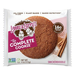 Lenny & Larrys The Complete Cookie Snickerdoodle 12/4 OZ [UNFI #1754126] [ebt]