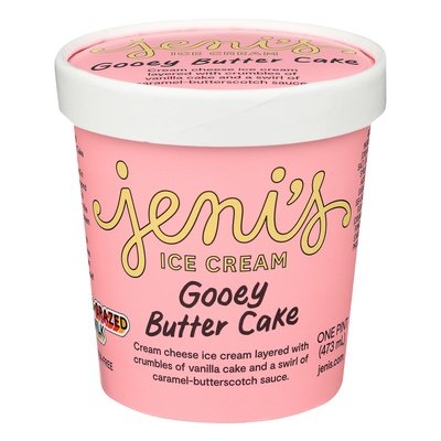 Jenis Ice Cream Gooey Butter Cake 8/16 OZ [UNFI #2368330] [ebt]