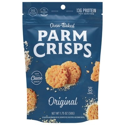 Parm Crisps Cheese Snack Original Oven-Baked 12/1.75OZ [UNFI #2089092] [ebt]