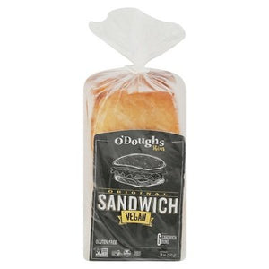 Odoughs Sandwich Buns Vegan Original Thins 6/18 OZ [UNFI #1695840] [ebt]