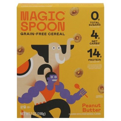 Magic Spoon Cereal Grain-Free Peanut Butter 8/7 OZ [UNFI #2969020] [ebt]