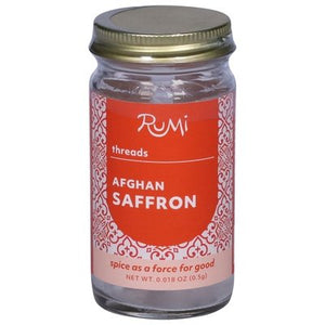 Rumi Spice Saffron Afghan Threads 6/.5 GRM [UNFI #2339091] [ebt]