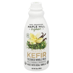 Maple Hill Creamery Kefir Organic Vanilla 6/32 OZ [UNFI #1795996] [ebt]