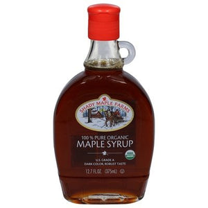 Shady Maple Farms Maple Syrup Organic 100% Pure 12/12.7Oz [UNFI #0943795] [ebt]