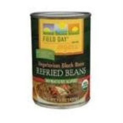 Field Day Black Refried Vegetarian 12/16 OZ [UNFI #588806] [ebt]
