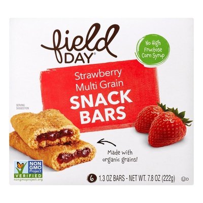Field Day Strawberry Fruit & Grain 6/6/1.3 OZ [UNFI #1191196] [ebt]