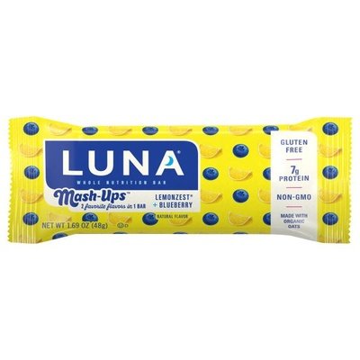 Luna Nutrition Bar Whole Lemonzest + Blueberry 15/1.69OZ [UNFI #2491611] [ebt]