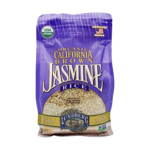 Lundberg Family Farms Rice Organic Gourmet California Brown Jasmine 6/2 LB [UNFI #1166875] [ebt]