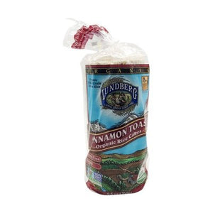 Lundberg Family Farms Rice Cakes Organic Cinnamon Toast 6/9.5 OZ [UNFI #2515377] [ebt]