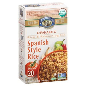Lundberg Family Farms White Rice Spanish Style Organic 6/5.5 OZ [UNFI #2260479] [ebt]