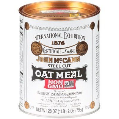 Mccanns Irish Oatmeal Oatmeal Irish Steel Cut 12/28 OZ [UNFI #802827] [ebt]