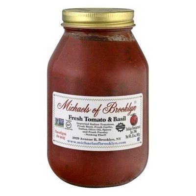 Michaels Of Brooklyn Tomato & Basil Fresh 6/32 OZ [UNFI #2104495] [ebt]