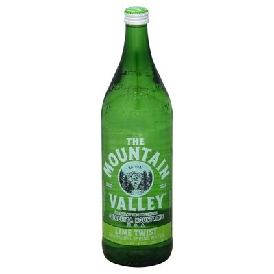 Mountain Valley Spring Water Sparkling Water Blackberry Pomegranate 12/1 LTR [UNFI #1804236] [ebt]