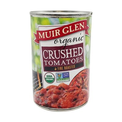 Muir Glen Tomatoes Fire Roasted Crushed 12/14.5 OZ [UNFI #106310] [ebt]