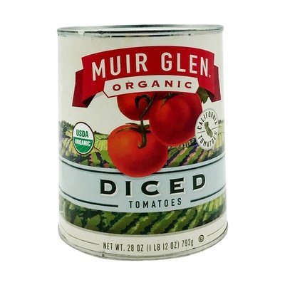Muir Glen Tomatoes Diced 12/28 OZ [UNFI #504142] [ebt]