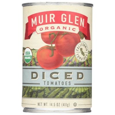 Muir Glen Tomatoes Diced 12/14.5 OZ [UNFI #328724] [ebt]
