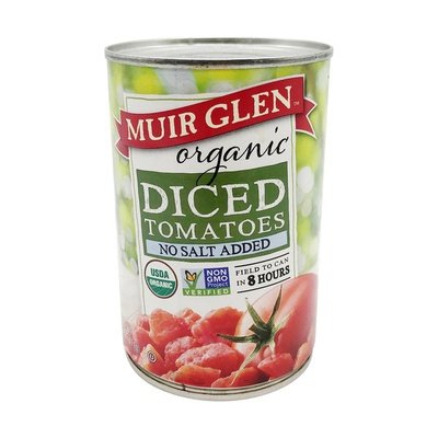 Muir Glen Tomatoes Organic Diced 12/14.5 OZ [UNFI #404343] [ebt]