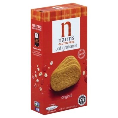 Nairns Oat Grahams Gluten Free Original 6/5.64 OZ [UNFI #2801017] [ebt]