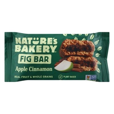 Natures Bakery Fig Bar Apple Cinnamon 12/2 OZ [UNFI-CARLISLE #1179019] [ebt]