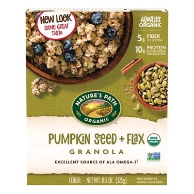 Natures Path Cereal Pumpkin Seed + Flax Granola 12/11.5OZ [UNFI #0319632] [ebt]