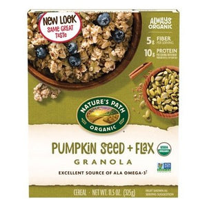 Natures Path Cereal Pumpkin Seed + Flax Granola 12/11.5OZ [UNFI #0319632] [ebt]