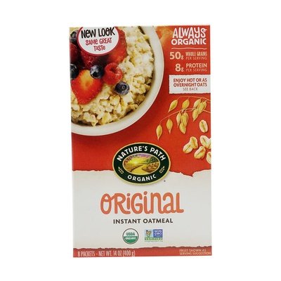 Natures Path Oatmeal Original Instant 6/14 OZ [UNFI #987800] [ebt]