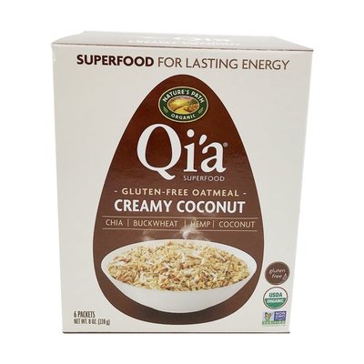 Natures Path Oatmeal Gluten-Free Creamy Coconut 6/8 OZ [UNFI #1612258] [ebt]