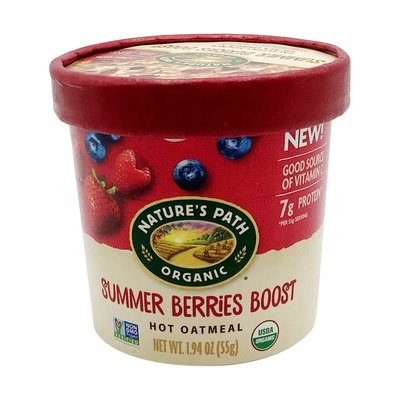 Natures Path Oatmeal Summer Berries Boost 12/1.94 OZ [UNFI #2047116] [ebt]