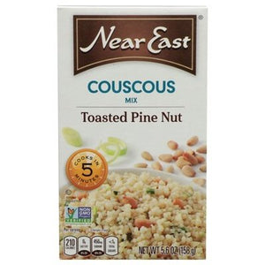 Near East Couscous Mix Toasted Pine Nut 12/5.6 OZ [UNFI #537142] [ebt]