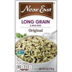 Near East Long Grain & Wild Rice Original 12/6 OZ [UNFI #939660] [ebt]