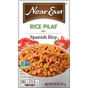 Near East Rice Spanish Rice Pilaf Mix 12/6.75 OZ [UNFI #939645] [ebt]