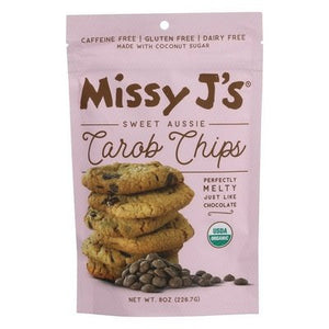 Missy Js Vegan Carob Chips 6/8 OZ [UNFI #2408698] [ebt]