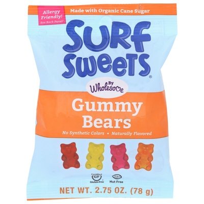 Surf Sweets Gummy Bears 12/2.75 OZ [UNFI #842914] [ebt]
