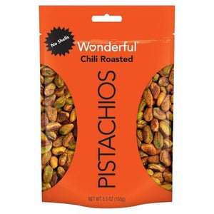 Wonderful Pistachios Pistachios Chili Roasted 10/5.5 OZ [UNFI #2468874] [ebt]