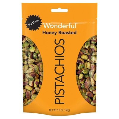 Wonderful Pistachios Pistachios Honey Roasted 10/5.5 OZ [UNFI #2468866] [ebt]