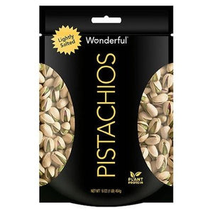 Wonderful Pistachios Pistachios Lightly Salted 12/16 OZ [UNFI #2288447] [ebt]