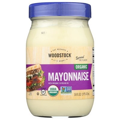 Woodstock Mayonnaise Organic 12/16 OZ [UNFI #965590] [ebt]